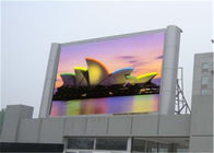 SMD claro conduziu a tela P6/cor completa conduzida anúncio publicitário da exposição para anunciar, economia de energia