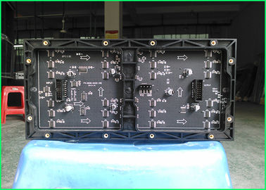 Aluguer conduzido Rgb antiofuscante da exposição, resistência de corrosão video conduzida 512 * 512mm da cortina P4