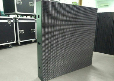 Exposições de parede video conduzidas exteriores completas da cor P10, passo 10mm SMD3535 do pixel