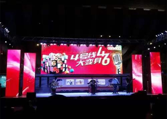 tela conduzida interna alugado do painel video do diodo emissor de luz de 3.91mm 4.81mm para eventos da fase