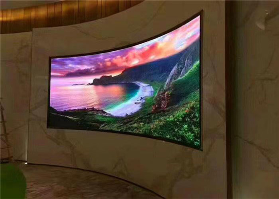 A cor completa curvada conduziu a tela HD P1.5 P1.8 320*160mm Flex Led Video Wall