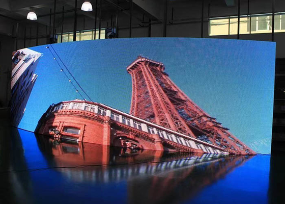 Módulo conduzido interno da propaganda da exposição da cor completa de brilho alto