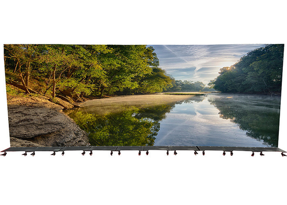 Póster de empalheiro tela LED P1.86 P2 P2.5 Movível para loja de entrada da empresa