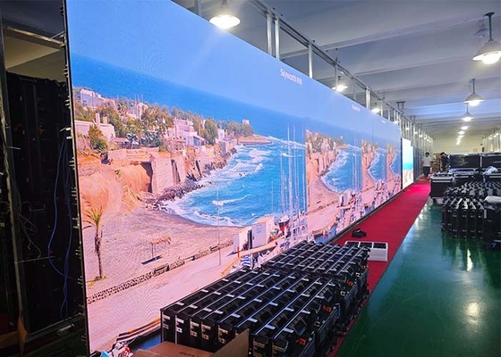 Muralho de vídeo LED de alta resolução P1.56 Gob para eventos de grandes festivais
