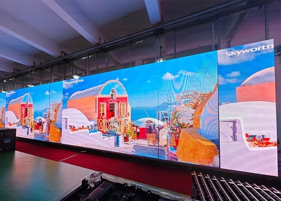 Muralho de vídeo LED de alta resolução P1.56 Gob para eventos de grandes festivais