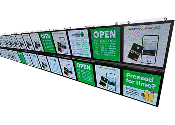 P2.6 Pequenas placas LED de publicidade e ecrã LED de 500*500 mm, controlo de rede 4G