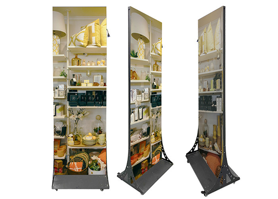 All-in-one Double-sided Ultra Thin Poster LED Screen Indoor Movível