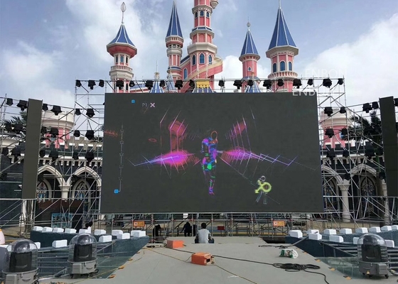 P3.9 Ecrã LED de aluguer ao ar livre impermeável em tempo real sincronizado para necessidades de grandes eventos