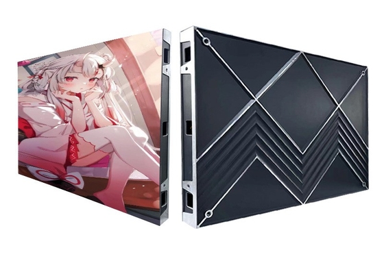 P1.25 Ecrã LED RGB interior 640*480mm Gabinete de alumínio para igreja com hub link