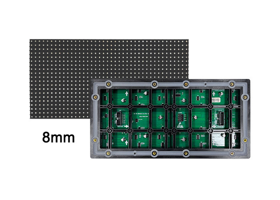 Modulo LED externo P2.5 P4 P8 P10 para cartaz de sinalização de parede externa
