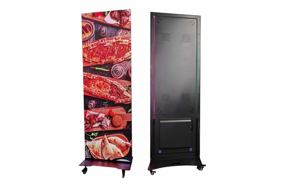 HD P2.5 Indoor led Poster screen, P2 stand led display para publicidade