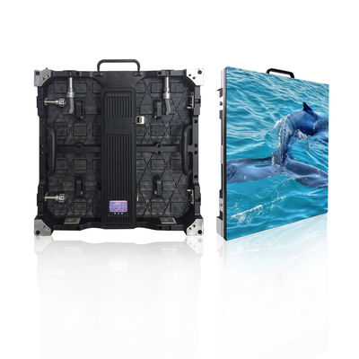 Armário de alumínio conduzido do perfil do passo do pixel da tela 4mm da cor completa de SMD arrendamento exterior