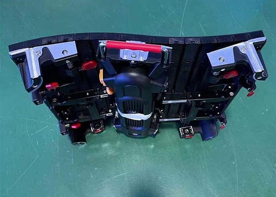 IP43 Indoor P2.9 Rental Led Screen, 7680 refresh rate fundo móvel e curvo para eventos de palco