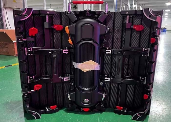 IP43 Indoor P2.9 Rental Led Screen, 7680 refresh rate fundo móvel e curvo para eventos de palco