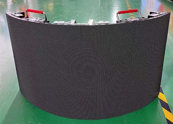Ecrã LED curvo de alta resolução para aluguer, P3.91