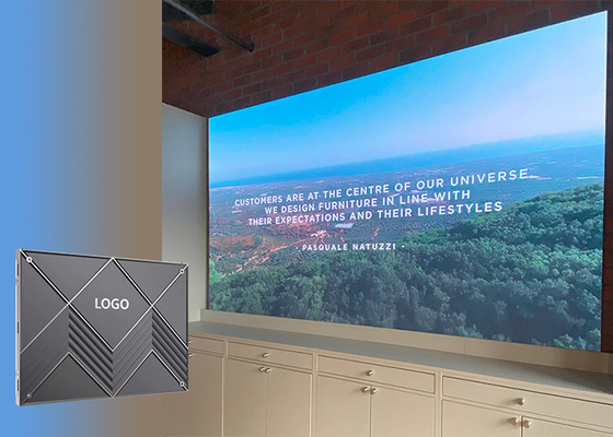 Home Theatre Alumínio Peso leve tela LED Sem costura Instalação fácil