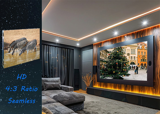 Home Theatre Alumínio Peso leve tela LED Sem costura Instalação fácil