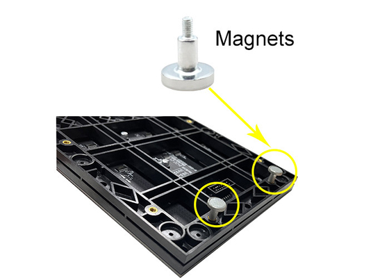 Modulo magnético de forma de ecrã LED sem gabinete P1.2 P1.5 P1.8 P2 P2.5