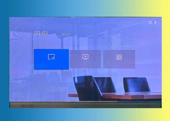All-in-one LED Display 115 polegadas Smart Interactive Screen GOB Painel Ultra HD