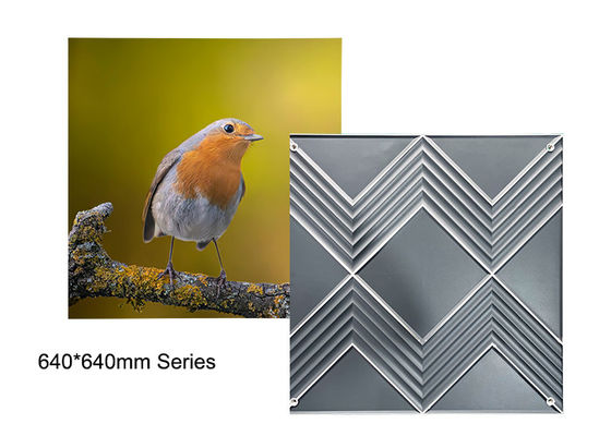 640*640mm Indoor LED Video Wall Para Sala de Controle de Cinema