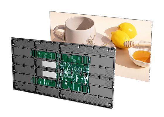 Novo Design Ultra Thin 32mm Espessura Alumínio Indoor LED Video Wall