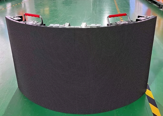 HD P1.9/P2.6 500*500/500*1000mm ecrãs led flexíveis flexíveis e flexíveis para aluguer para palco