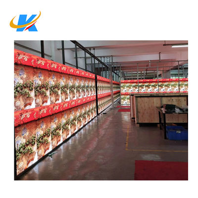 P10 Outdoor LED Display Screen 10mm Pixel Pitch 6500cd Brightness