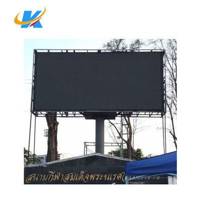 P10 Outdoor LED Display Screen 10mm Pixel Pitch 6500cd Brightness