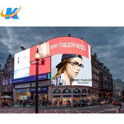 P10 Outdoor LED Billboard 6500cd/m2 Exibição a cores completas