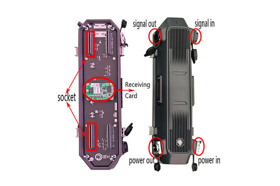 P2.9/P3.9 Ecrã LED fino de 500*1000 mm para palcos interiores para aluguer de teatros e comerciais