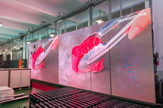 P2.9/P3.9 Ecrã LED fino de 500*1000 mm para palcos interiores para aluguer de teatros e comerciais