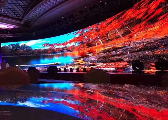 3840 Hz HD P2.5 Display LED colorido interno para sala de reunião LED Video Wall