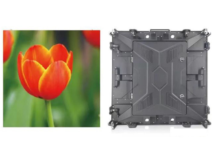 Ecrã LED de aluguer para interiores e exteriores P2.5 P3.07 P4 640*640 mm Alumínio fundido a pressão