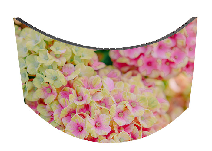 Módulo de LED suave GOB magnético P1.5 P1.8 P2 P2.5 P4 flexível para manutenção dianteira / traseira
